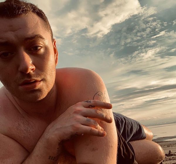 With New Shirtless Post, Sam Smith Encourages Fans to Love Their Bodies