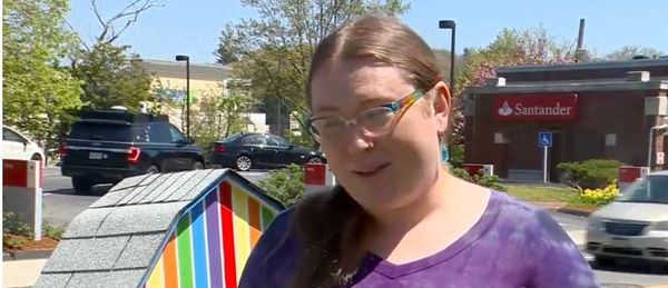 Watch: LGBTQ-Themed Library Again Target of Anti-Gay Vandals