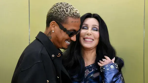 Cher and 40-Years-Younger BF Alexander Edwards Spotted Together at Balmain Fashion Show