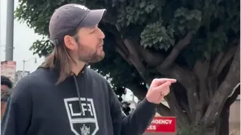 Fearless L.A. Protestor May Be a Superhero – But He's Not Marvel Actor Wyatt Russell