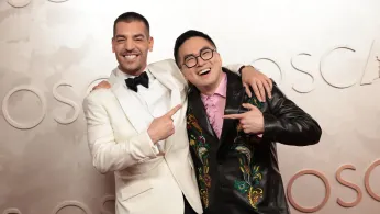 Bowen Yang and Matt Rogers Playfully Campaign to Host SNL’s ‘Weekend Update' 