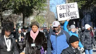 The Current US Political Climate Is Spurring a 'Reclaim' and Rallying on the MLK Holiday